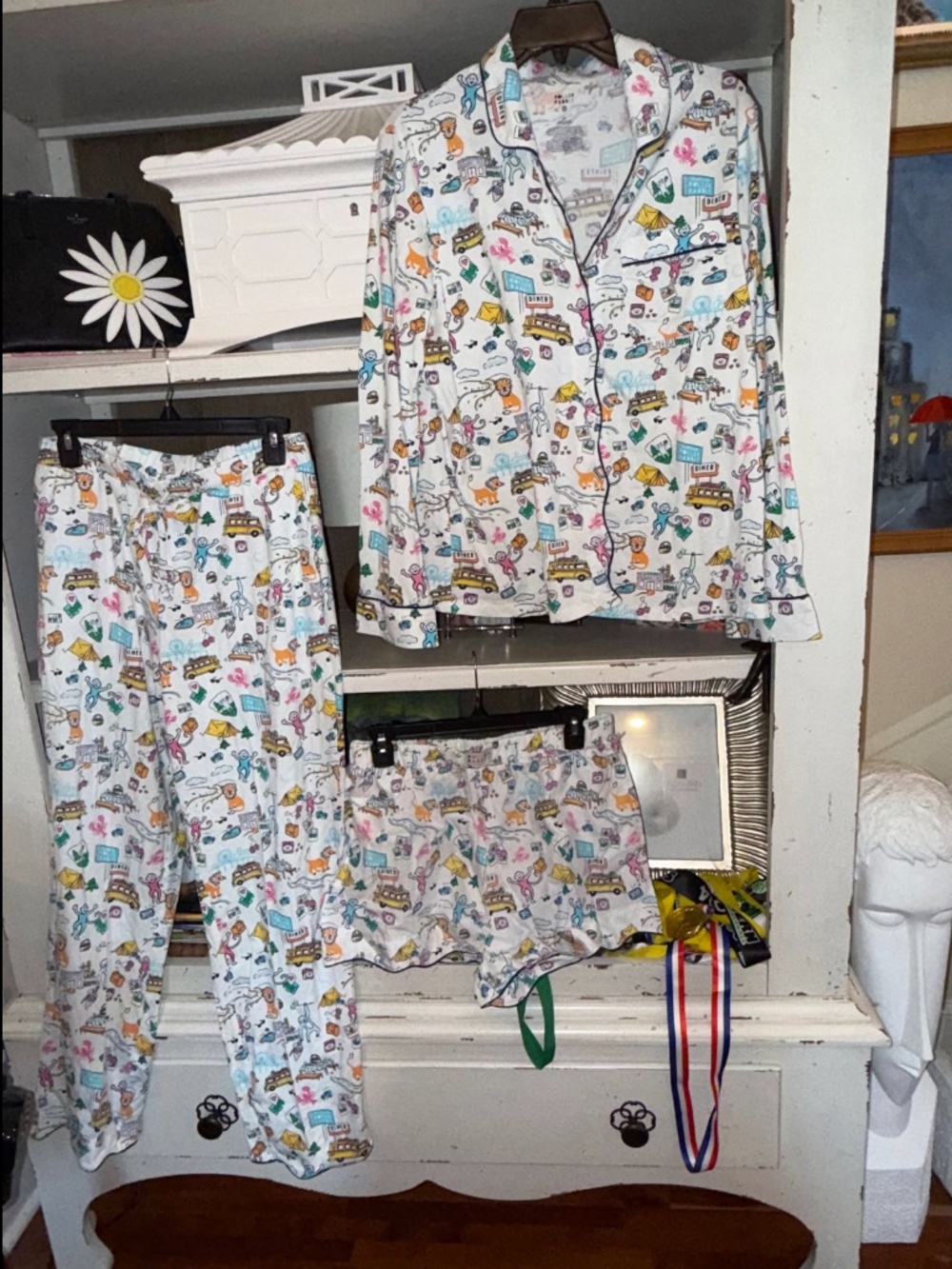 Roller Rabbit x Target Medium back to school pajamas pjs pants shorts top